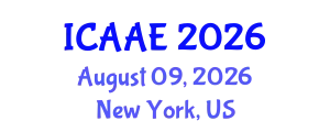 International Conference on Aerospace and Aviation Engineering (ICAAE) August 09, 2026 - New York, United States