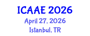 International Conference on Aerospace and Aviation Engineering (ICAAE) April 27, 2026 - Istanbul, Turkey