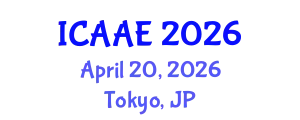 International Conference on Aerospace and Aviation Engineering (ICAAE) April 20, 2026 - Tokyo, Japan