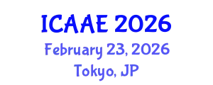 International Conference on Aerospace and Aviation Engineering (ICAAE) February 23, 2026 - Tokyo, Japan