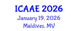 International Conference on Aerospace and Aviation Engineering (ICAAE) January 19, 2026 - Maldives, Maldives