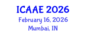 International Conference on Aerospace and Aviation Engineering (ICAAE) February 16, 2026 - Mumbai, India