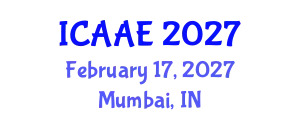International Conference on Aerospace and Aviation Engineering (ICAAE) February 17, 2027 - Mumbai, India