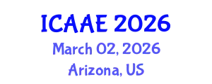 International Conference on Aerospace and Aviation Engineering (ICAAE) March 02, 2026 - Arizona, United States