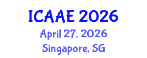 International Conference on Aerospace and Aviation Engineering (ICAAE) April 27, 2026 - Singapore, Singapore