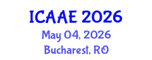International Conference on Aerospace and Aviation Engineering (ICAAE) May 04, 2026 - Bucharest, Romania