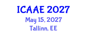 International Conference on Aerospace and Aviation Engineering (ICAAE) May 15, 2027 - Tallinn, Estonia