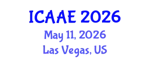 International Conference on Aerospace and Aviation Engineering (ICAAE) May 11, 2026 - Las Vegas, United States