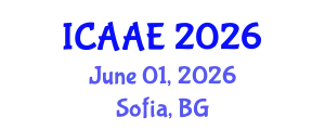 International Conference on Aerospace and Aviation Engineering (ICAAE) June 01, 2026 - Sofia, Bulgaria