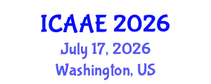 International Conference on Aerospace and Aviation Engineering (ICAAE) July 17, 2026 - Washington, United States