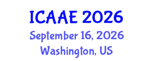 International Conference on Aerospace and Aviation Engineering (ICAAE) September 16, 2026 - Washington, United States