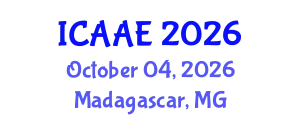 International Conference on Aerospace and Aviation Engineering (ICAAE) October 04, 2026 - Madagascar, Madagascar