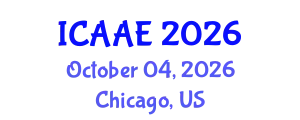 International Conference on Aerospace and Aviation Engineering (ICAAE) October 04, 2026 - Chicago, United States