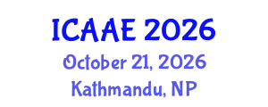 International Conference on Aerospace and Aviation Engineering (ICAAE) October 21, 2026 - Kathmandu, Nepal