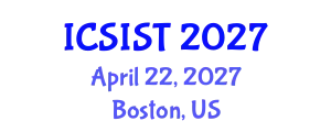 International Conference on Sustainable Information Systems and Technologies (ICSIST) April 22, 2027 - Boston, United States