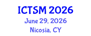 International Conference on Thermodynamics and Statistical Mechanics (ICTSM) June 29, 2026 - Nicosia, Cyprus