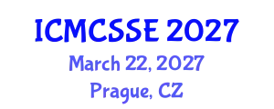 International Conference on Mathematical, Computational and Statistical Sciences and Engineering (ICMCSSE) March 22, 2027 - Prague, Czechia
