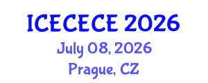 International Conference on Electrical, Computer, Electronics and Communication Engineering (ICECECE) July 08, 2026 - Prague, Czechia