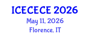 International Conference on Electrical, Computer, Electronics and Communication Engineering (ICECECE) May 11, 2026 - Florence, Italy