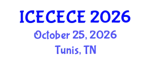 International Conference on Electrical, Computer, Electronics and Communication Engineering (ICECECE) October 25, 2026 - Tunis, Tunisia