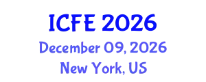 International Conference on Financial Engineering (ICFE) December 09, 2026 - New York, United States