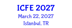 International Conference on Financial Engineering (ICFE) March 22, 2027 - Istanbul, Turkey