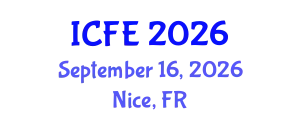 International Conference on Financial Engineering (ICFE) September 16, 2026 - Nice, France