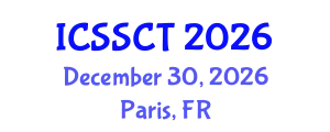 International Conference on Space Science and Communication Technology (ICSSCT) December 30, 2026 - Paris, France