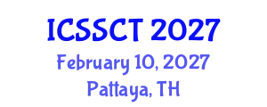 International Conference on Space Science and Communication Technology (ICSSCT) February 10, 2027 - Pattaya, Thailand