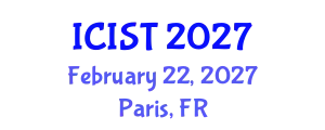 International Conference on Intelligent Systems and Technologies (ICIST) February 22, 2027 - Paris, France