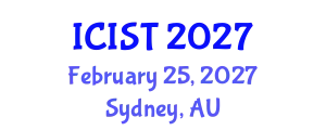 International Conference on Intelligent Systems and Technologies (ICIST) February 25, 2027 - Sydney, Australia