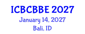 International Conference on Bioinformatics, Computational Biology and Biomedical Engineering (ICBCBBE) January 14, 2027 - Bali, Indonesia