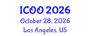 International Conference on Ophthalmology and Optometry (ICOO) October 28, 2026 - Los Angeles, United States