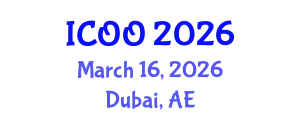 International Conference on Ophthalmology and Optometry (ICOO) March 16, 2026 - Dubai, United Arab Emirates