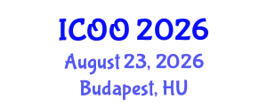 International Conference on Ophthalmology and Optometry (ICOO) August 23, 2026 - Budapest, Hungary