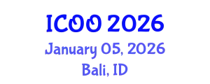 International Conference on Ophthalmology and Optometry (ICOO) January 05, 2026 - Bali, Indonesia