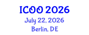 International Conference on Ophthalmology and Optometry (ICOO) July 22, 2026 - Berlin, Germany
