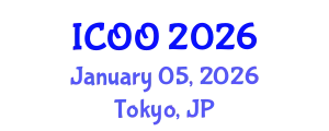 International Conference on Ophthalmology and Optometry (ICOO) January 05, 2026 - Tokyo, Japan