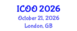 International Conference on Ophthalmology and Optometry (ICOO) October 21, 2026 - London, United Kingdom