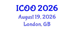 International Conference on Ophthalmology and Optometry (ICOO) August 19, 2026 - London, United Kingdom