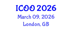 International Conference on Ophthalmology and Optometry (ICOO) March 09, 2026 - London, United Kingdom