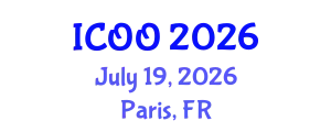 International Conference on Ophthalmology and Optometry (ICOO) July 19, 2026 - Paris, France