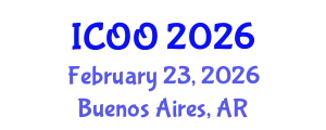 International Conference on Ophthalmology and Optometry (ICOO) February 23, 2026 - Buenos Aires, Argentina