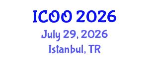 International Conference on Ophthalmology and Optometry (ICOO) July 29, 2026 - Istanbul, Turkey