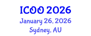 International Conference on Ophthalmology and Optometry (ICOO) January 26, 2026 - Sydney, Australia