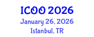 International Conference on Ophthalmology and Optometry (ICOO) January 26, 2026 - Istanbul, Turkey