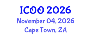 International Conference on Ophthalmology and Optometry (ICOO) November 04, 2026 - Cape Town, South Africa