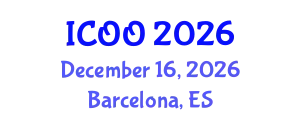 International Conference on Ophthalmology and Optometry (ICOO) December 16, 2026 - Barcelona, Spain