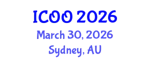 International Conference on Ophthalmology and Optometry (ICOO) March 30, 2026 - Sydney, Australia