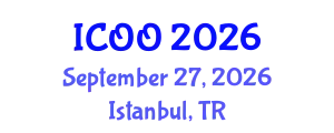 International Conference on Ophthalmology and Optometry (ICOO) September 27, 2026 - Istanbul, Turkey